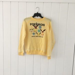 Pokémon yellow sweater